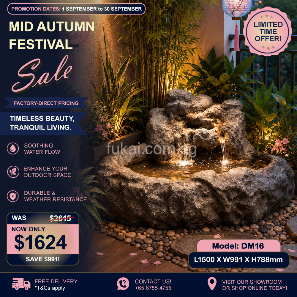 Model DM16 Water Feature